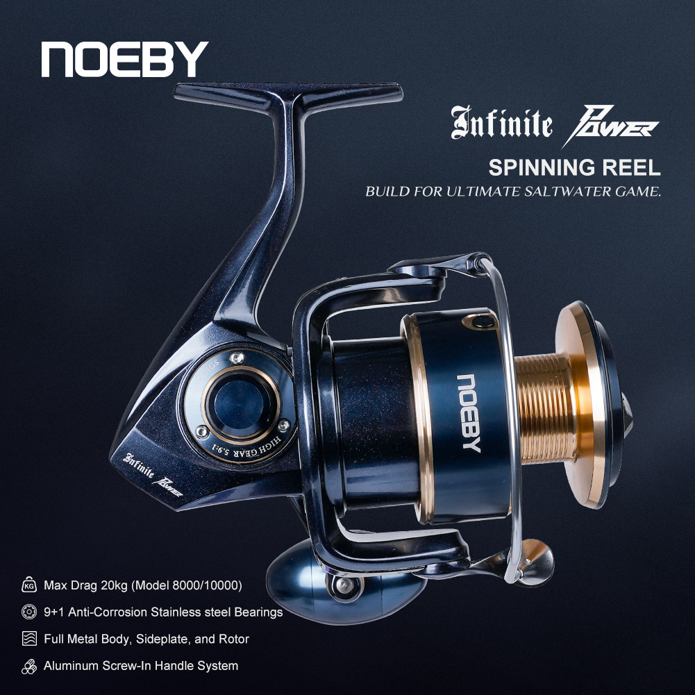Noeby Infinite Power Spinning  - Abu Garcia Reel Max recension och pris