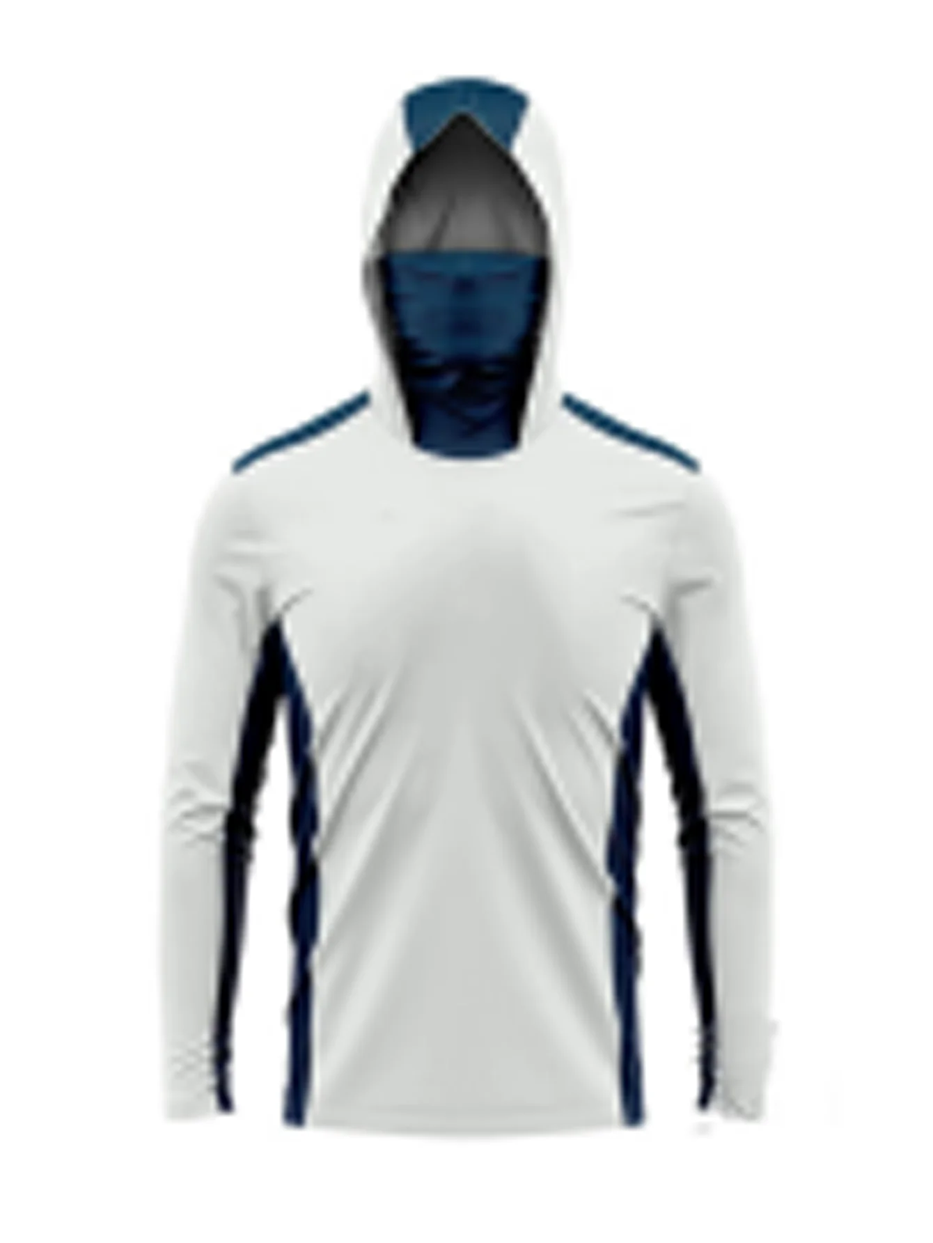 Men Long Sleeve Fishing Hoodie - Fishing Mask Sun Protection recension och pris