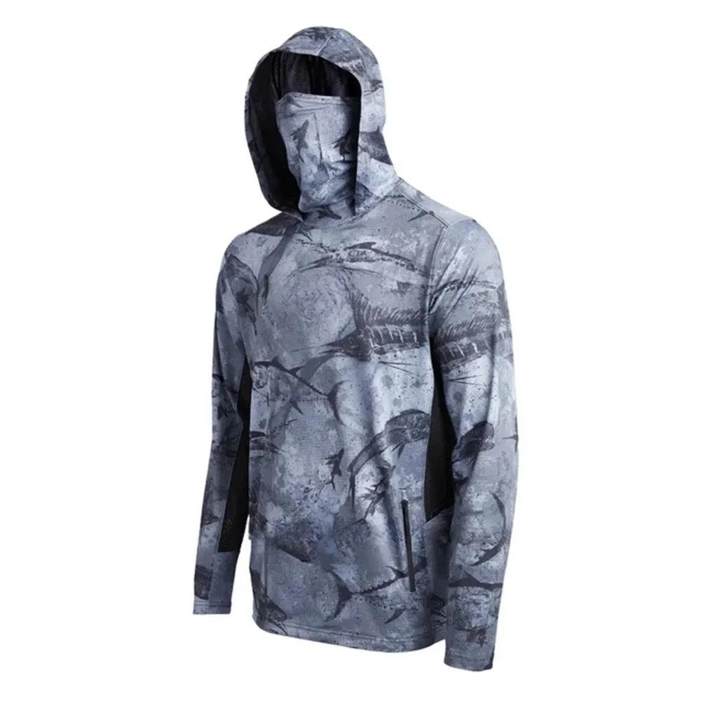 Camouflage Fishing Shirt Upf 5 - Fishing Mask Sun Protection recension och pris