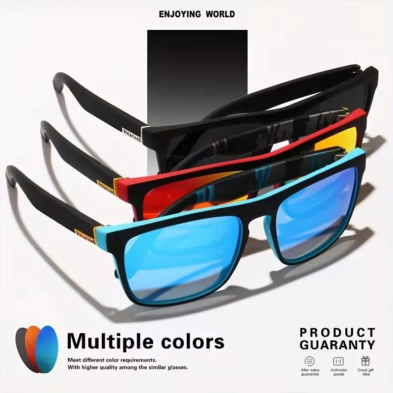 Fashion Vintage Square Polariz - Fishing Sunglasses Polarized recension och pris